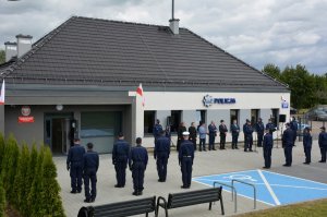 Uroczyste otwarcie Posterunku Policji w Słobódce