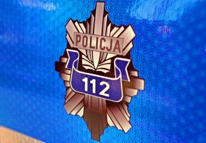 odznaka policyjna z nr 112
